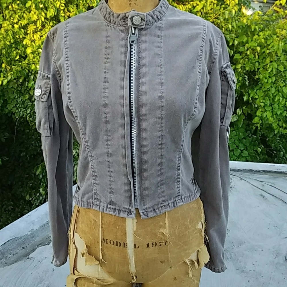 Vntg Submission 69 Denim Jacket by Kim Montenegro